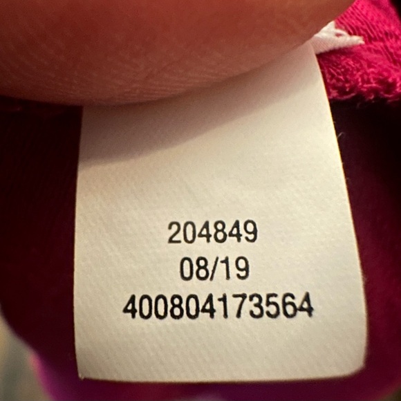 GUC Nine West Long Sleeve High Low Wrap Dress Size XL Bright Magenta - Picture 12 of 14